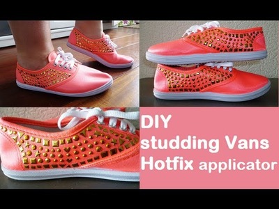 DIY studding vans hotfix applicator