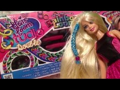Rainbow Loom Hair Loom Studio Unboxing, review en Tutorial