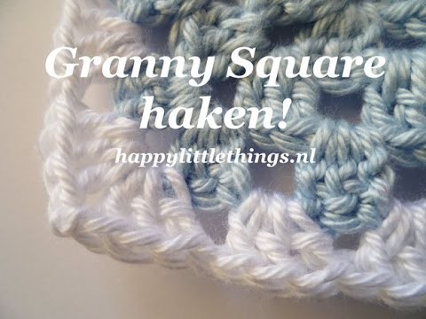 Crochet granny square haken beginners