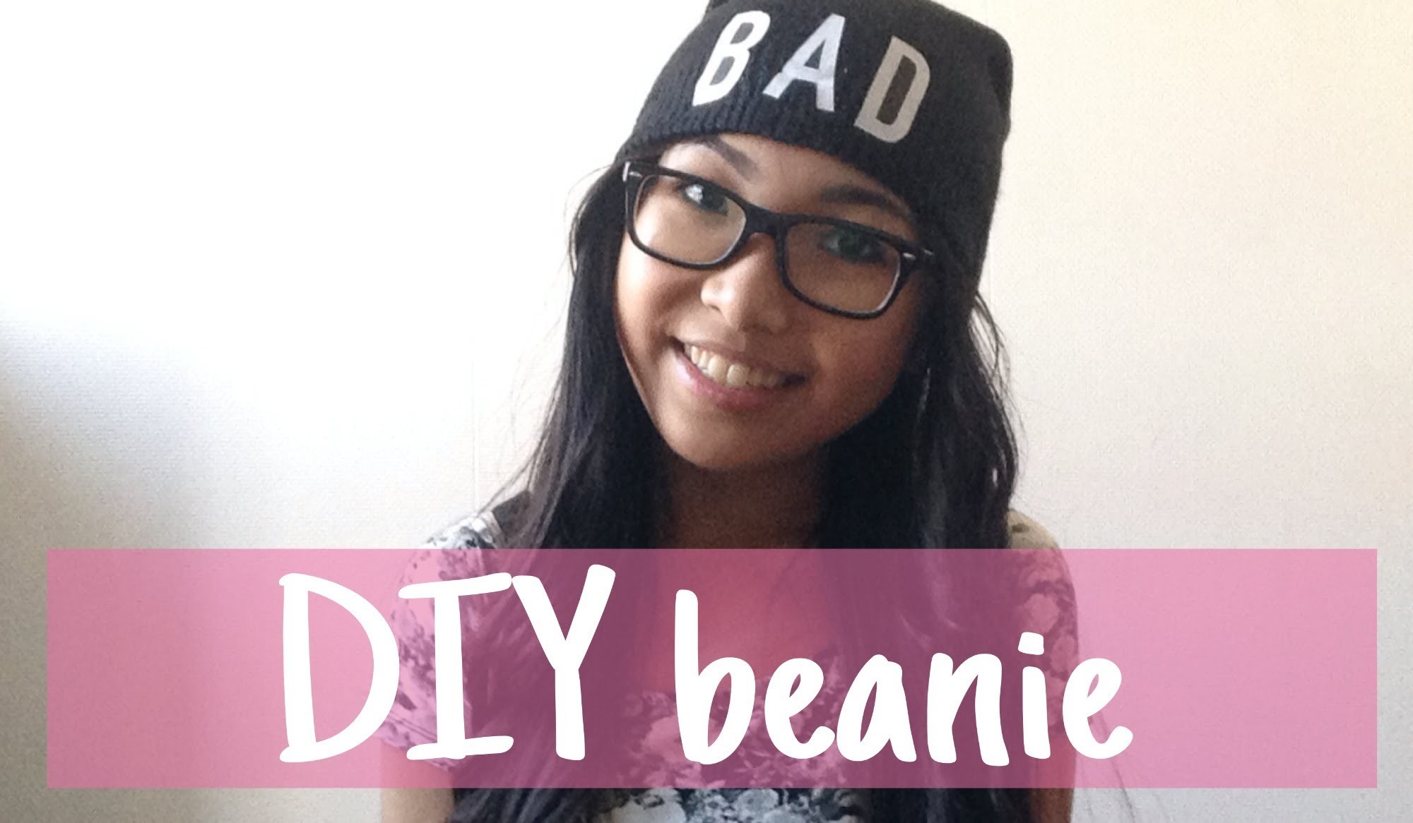 DIY Brandy melville inspired beanie