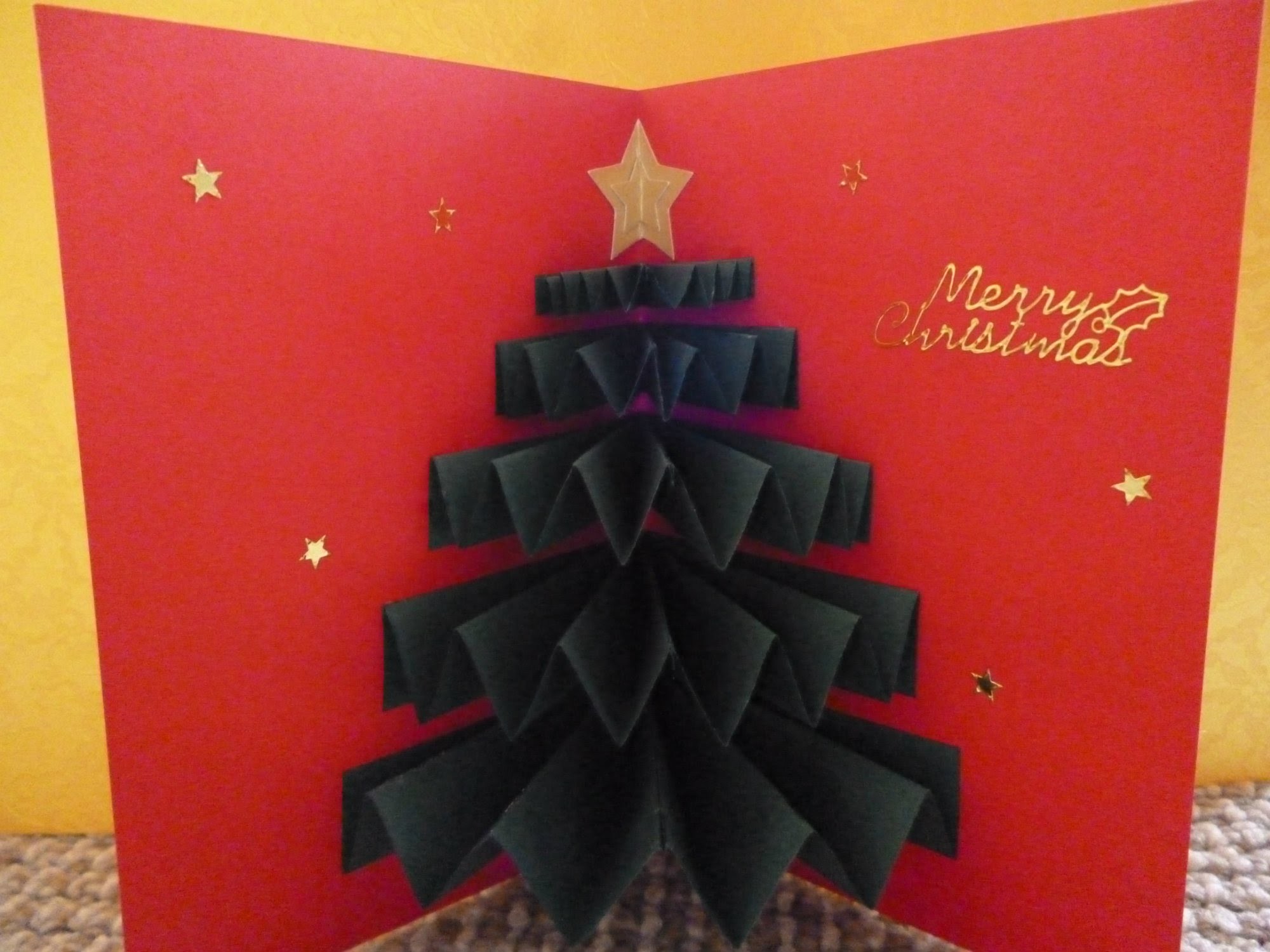 DIY Christmas Tree Card