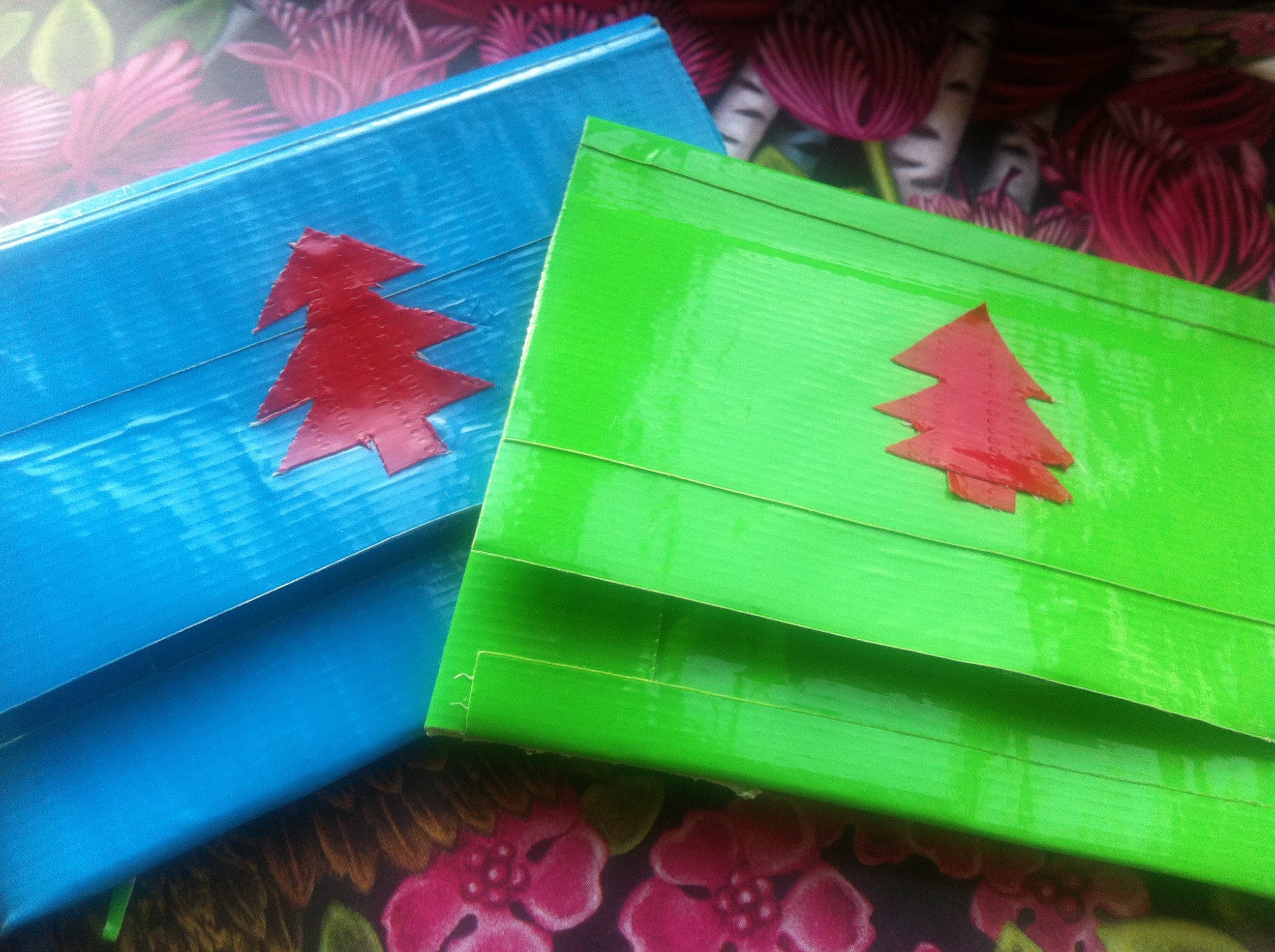 DIY Duck Tape Lastminute Christmas Gift Ideas