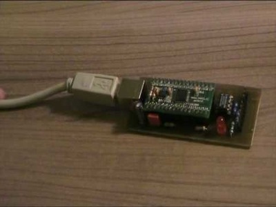 Eerste test DIY DMX Dongle