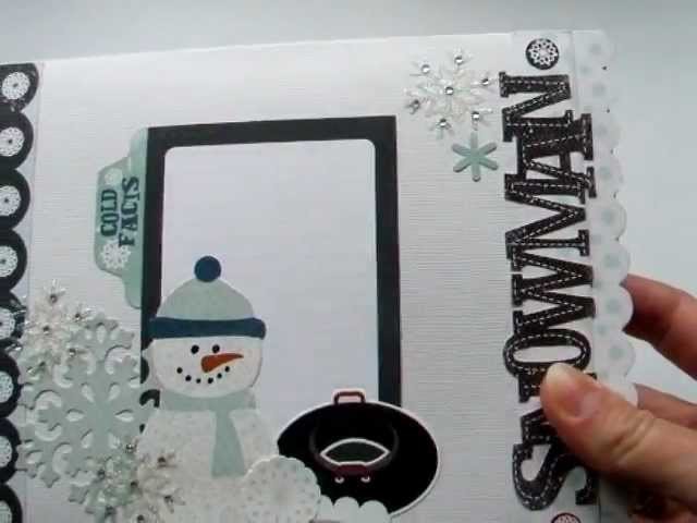 Scrapbook Snowman Winterpark