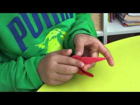 Tutorial origami : schildpad