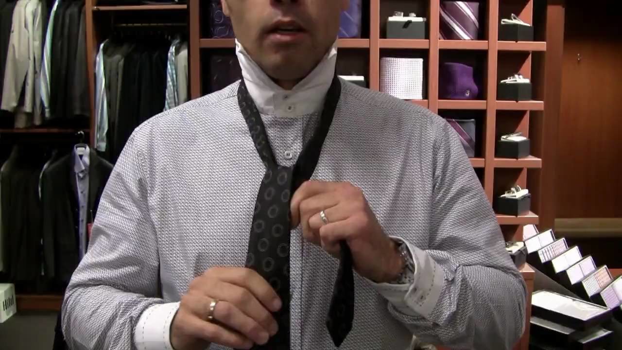 Video: Stropdas Knopen, Enkelvoudige Windsor Stropdas Knoop. How To Tie A Tie, Half Windsor Knot