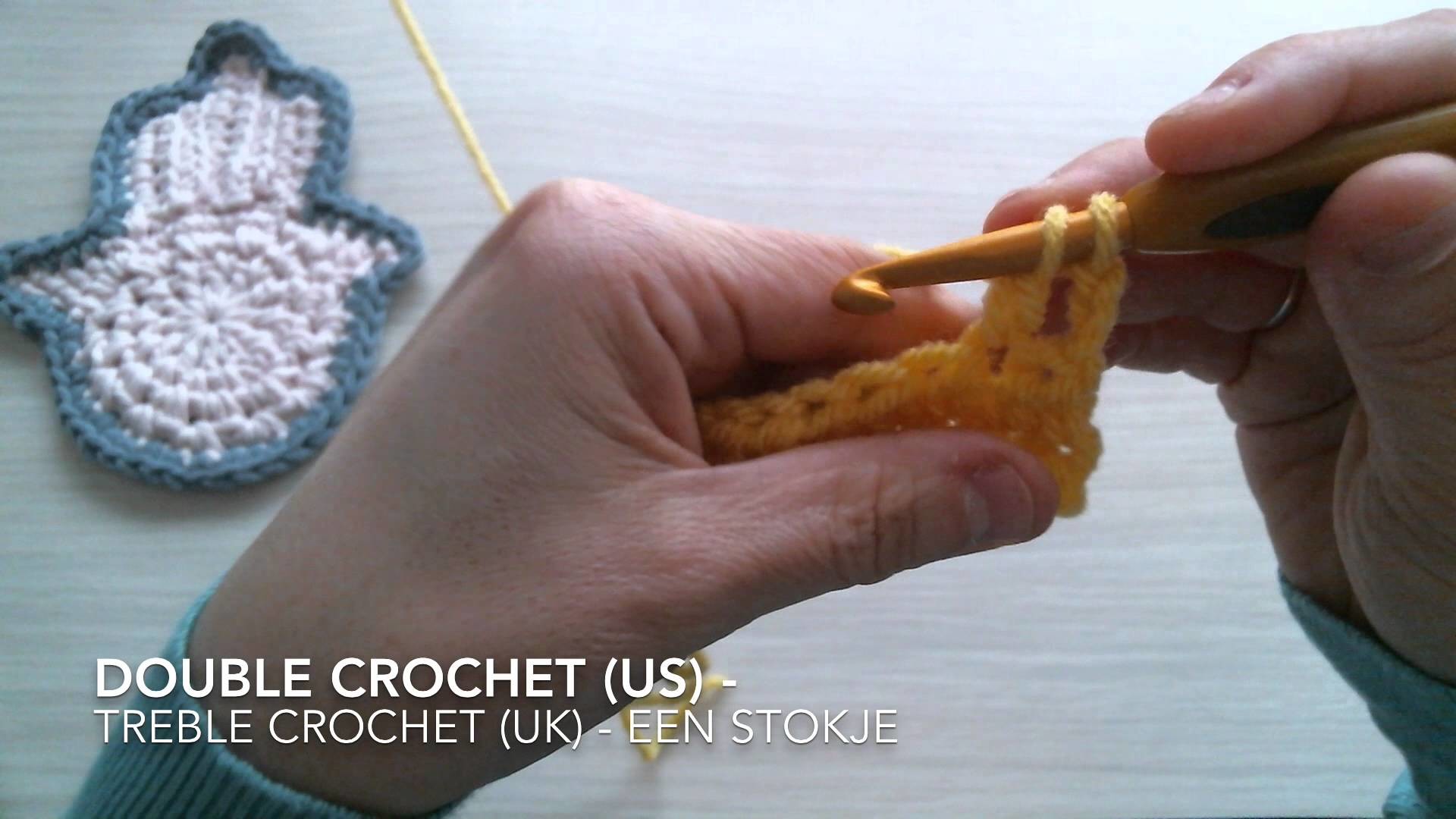 Basic crochet stitches. basissteken van haken