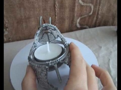CraftRootz - Rhino tealight candle holder