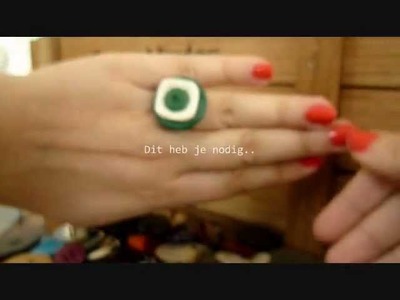 DIY - Een orginele ring met knopen. Easy!