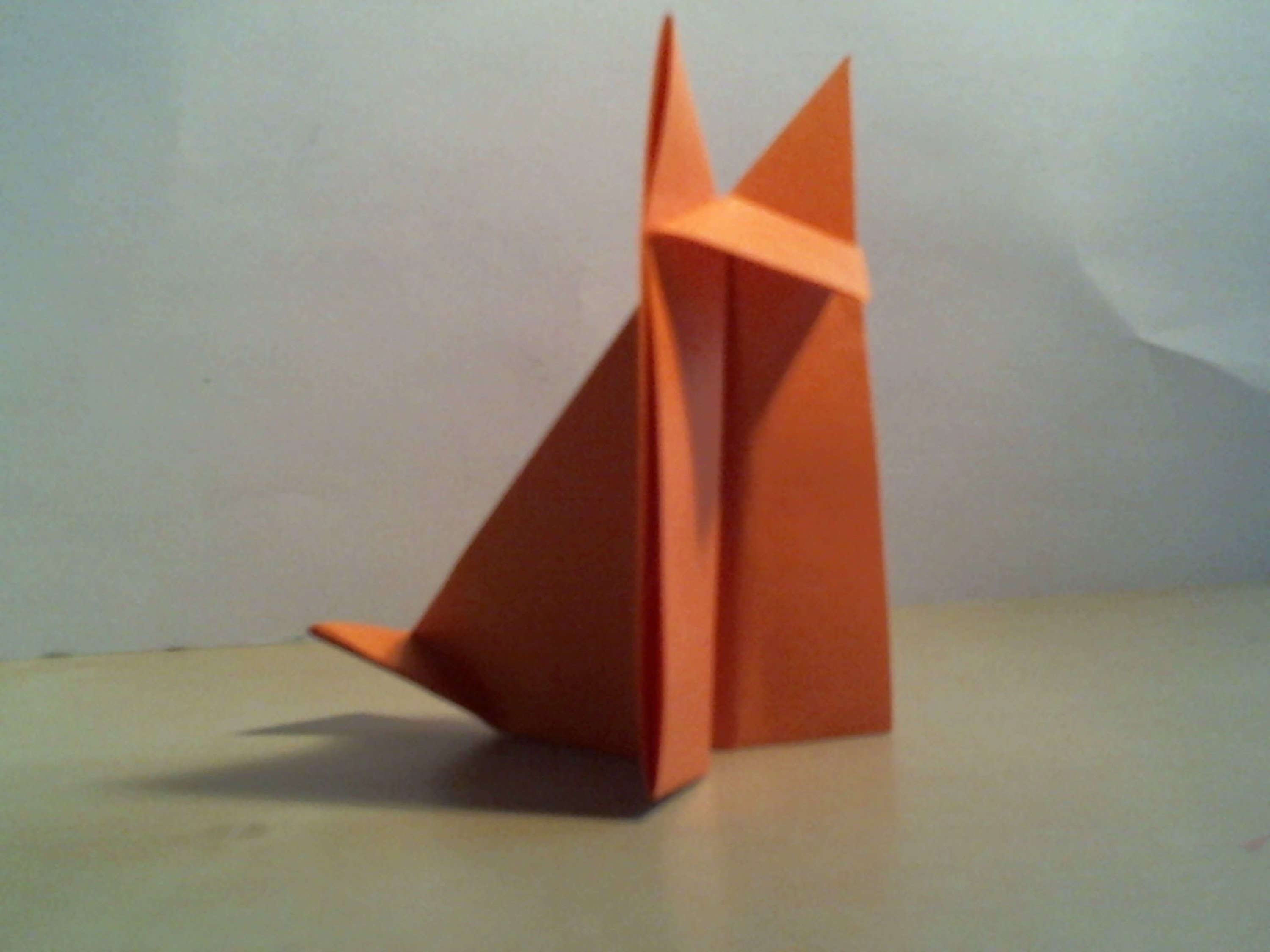 How to: Origami fox (easy). Hoe vouw je een origami vos (makkelijk)