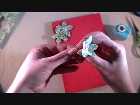 Kreatief bloemen maken met een bloemenpons