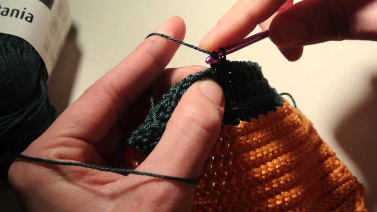 Tutorial variatie op vasten haken (crochet)