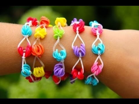 Rainbow Loom Nederlands - Honolulu Bracelet (Original Design) Loom bands