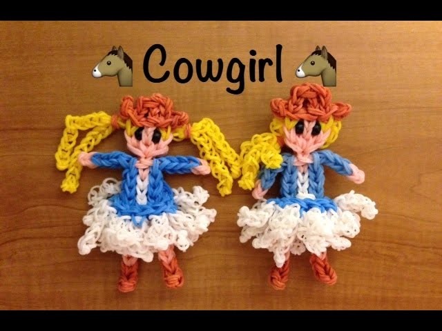 Rainbow Loom Cowgirl or Barrel Racer: How To