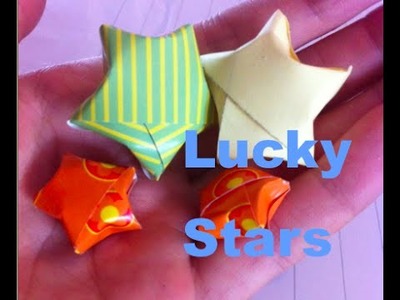 Lucky Stars maken!! Met A4!!