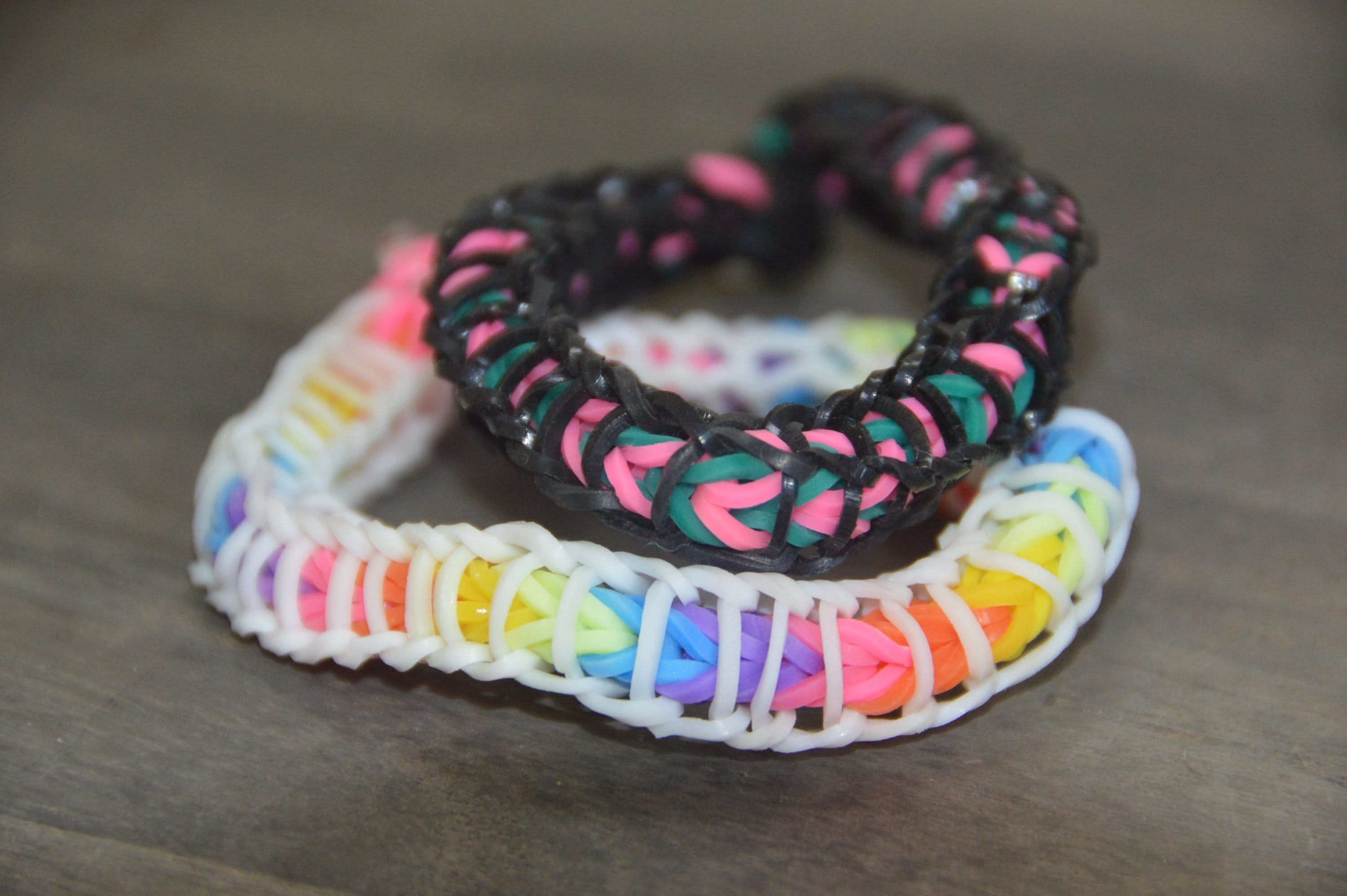 Rainbow Loom | Spirilla Armband, Bracelet | Nederlands