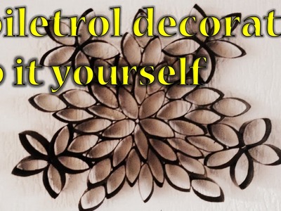 Do it yourself - Wc rolletjes decoratie