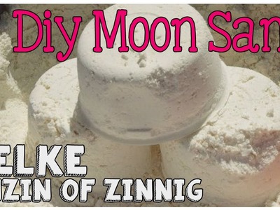 DIY Moon Zand WELKE ONZIN OF ZINNIG #10 (soft dough, Moon Sand)