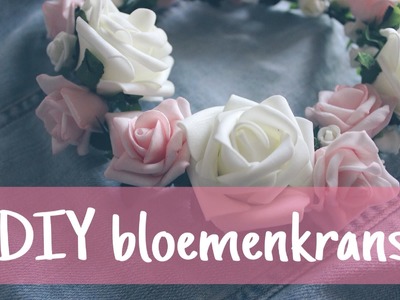 DIY bloemenkrans