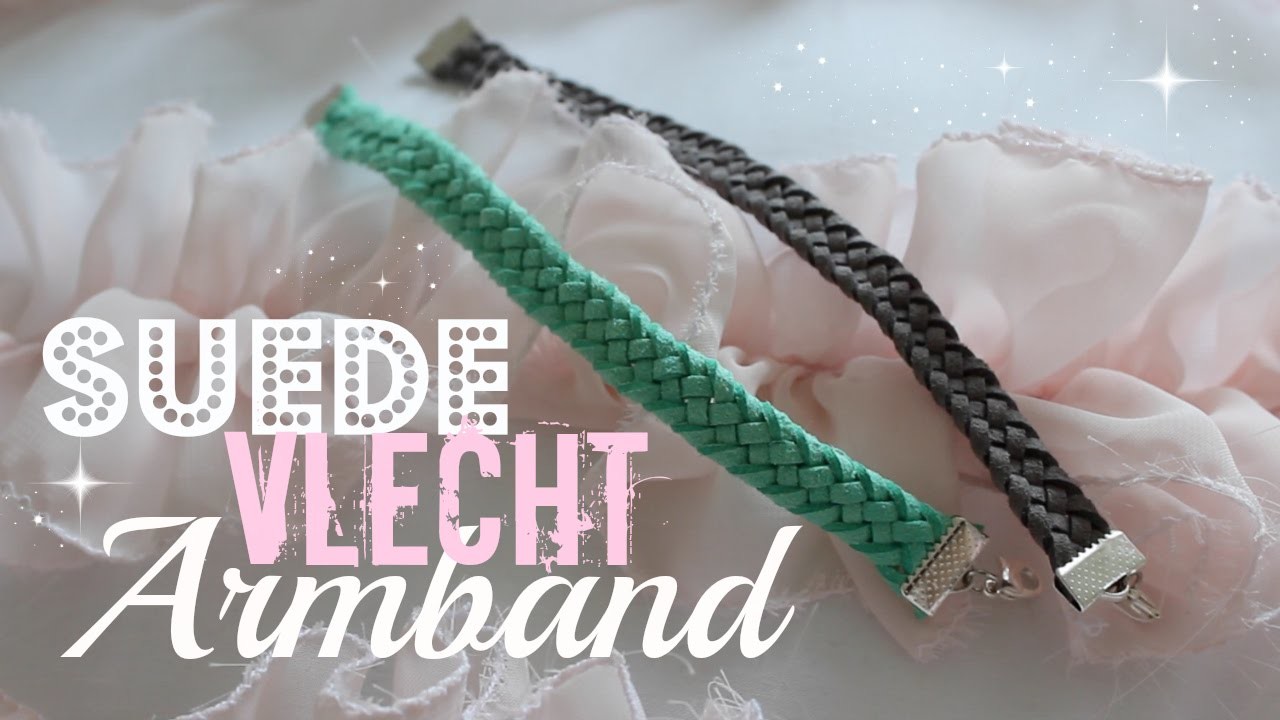 DIY Suede Vlecht Armband ♥ MADEBYNoelle