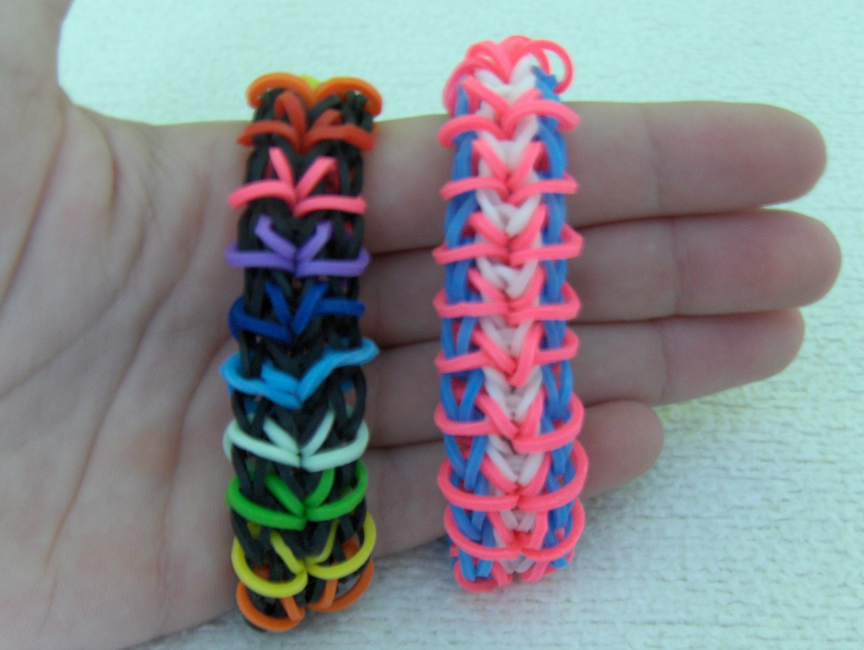 Rainbow Loom Nederlands, Zippy Chain Armband. Zippy Chain Bracelet