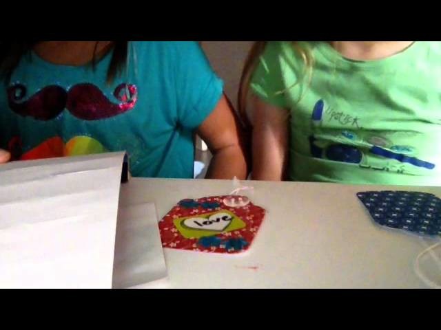 Knutselen met mijn nichtje