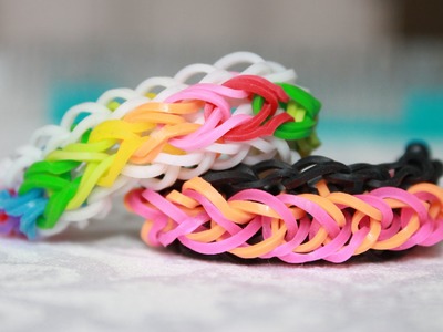 Rainbow loom Nederlands Raindrop Armband Bracelet