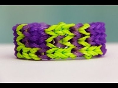 Rainbow Loom Nederlands "LOL" Bracelet - Armband - Loom bands