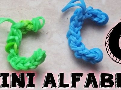 ♥ C ♥ Rainbow Loom Mini Alfabet ♥ Letter C Nederlands♥