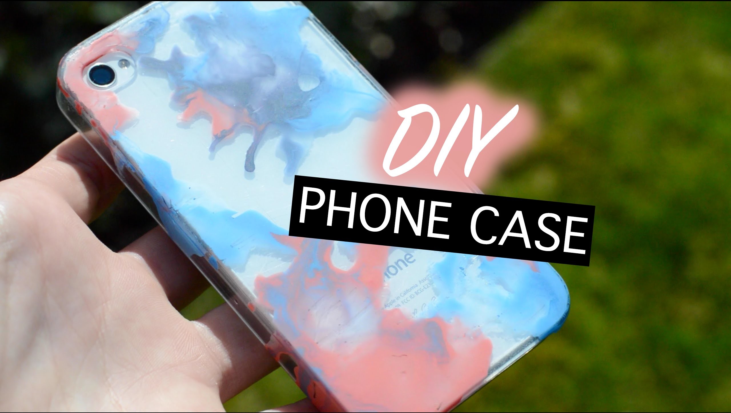 DIY phone case