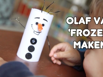 Frozen's Olaf Knutselen! | Sneeuwpop van toilet rol | Christmaholic.nl & Pelpina