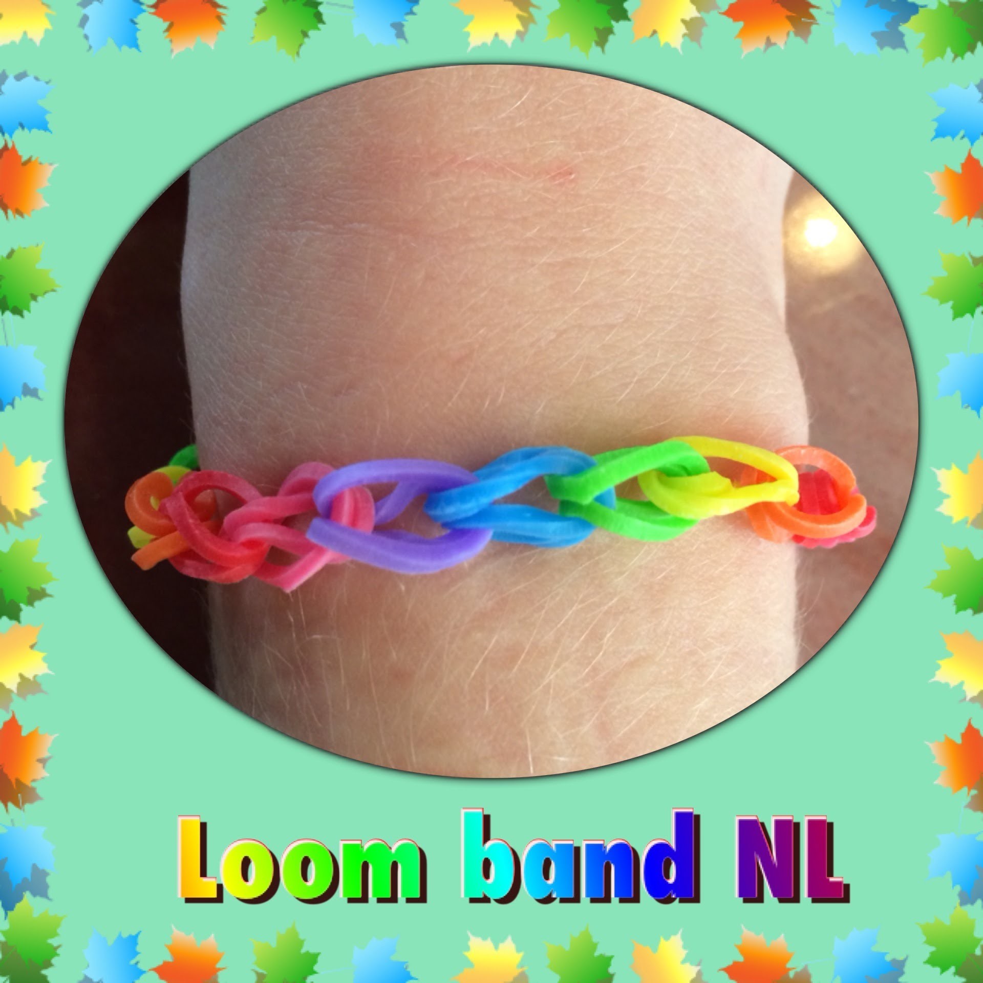 Rainbow Loom Nederlands basis armband met elastiekjes