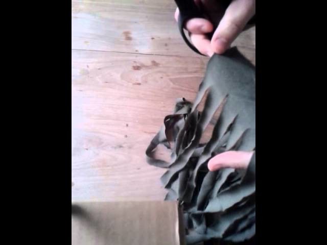 Zpaghetti knippen van oude kleding