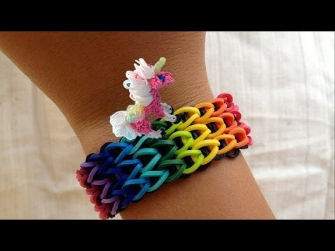 Unicorn Rainbow Loom Nederlands, armband