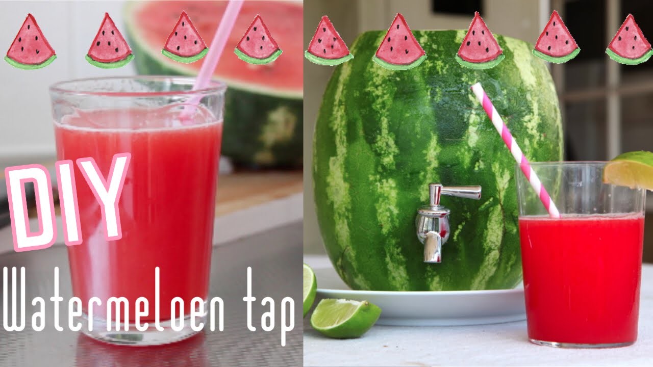 DIY watermeloen tap ! #CinVi