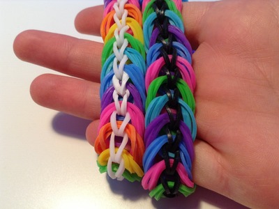 Rainbow loom Nederlands, triple link chain armband