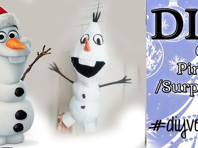 ★DAY 7 Frozen's Olaf Pinata Surprise ★DIYVEMBER☃