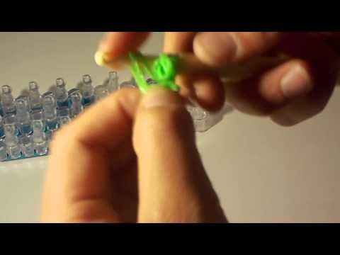 Rainbow loom Nederlands, klavertje vier