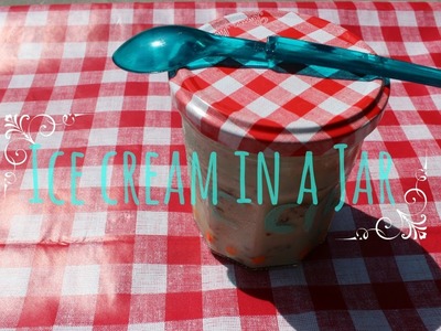 DIY Swirl ice cream in a jar ♥ MADEBYNoelle