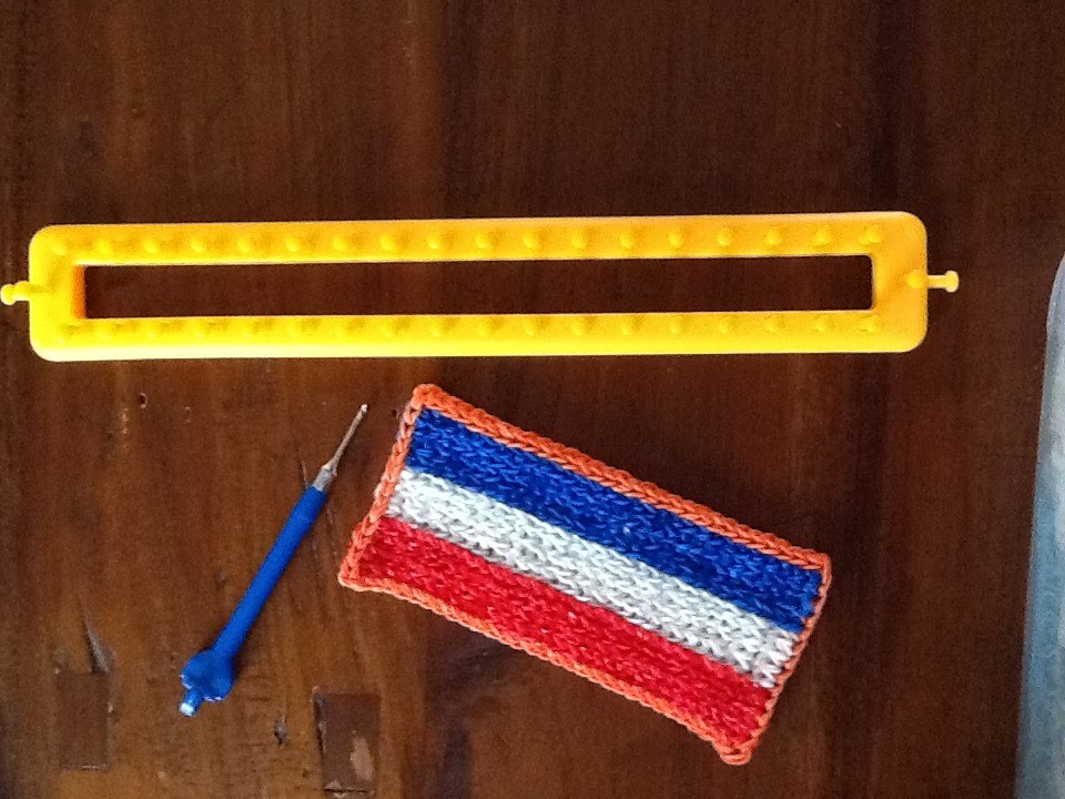 Rainbow Loom: Mural Nederlandse Vlag