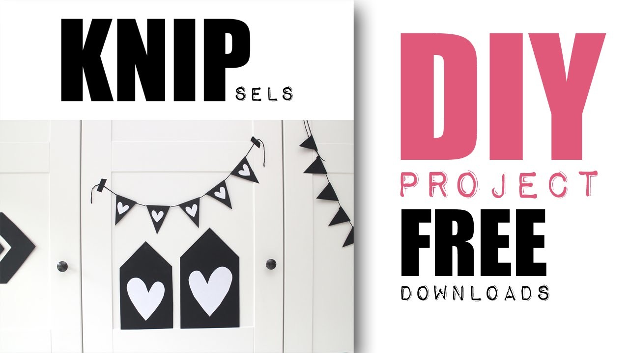 DIY decoratie voor feestjes en interieur ZELFMAKEN met GRATIS downloads