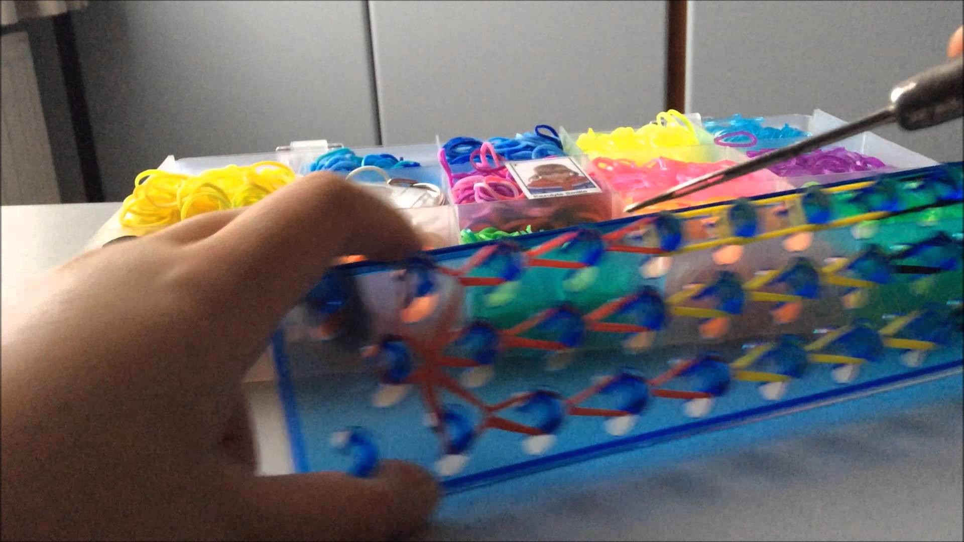 Rainbow loom belgische vlag