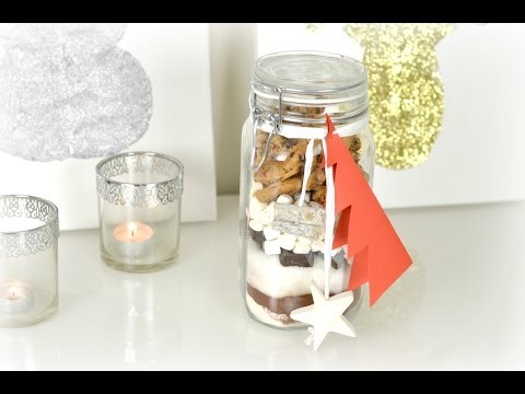 DIY Holiday Gift | Brownie In A Jar