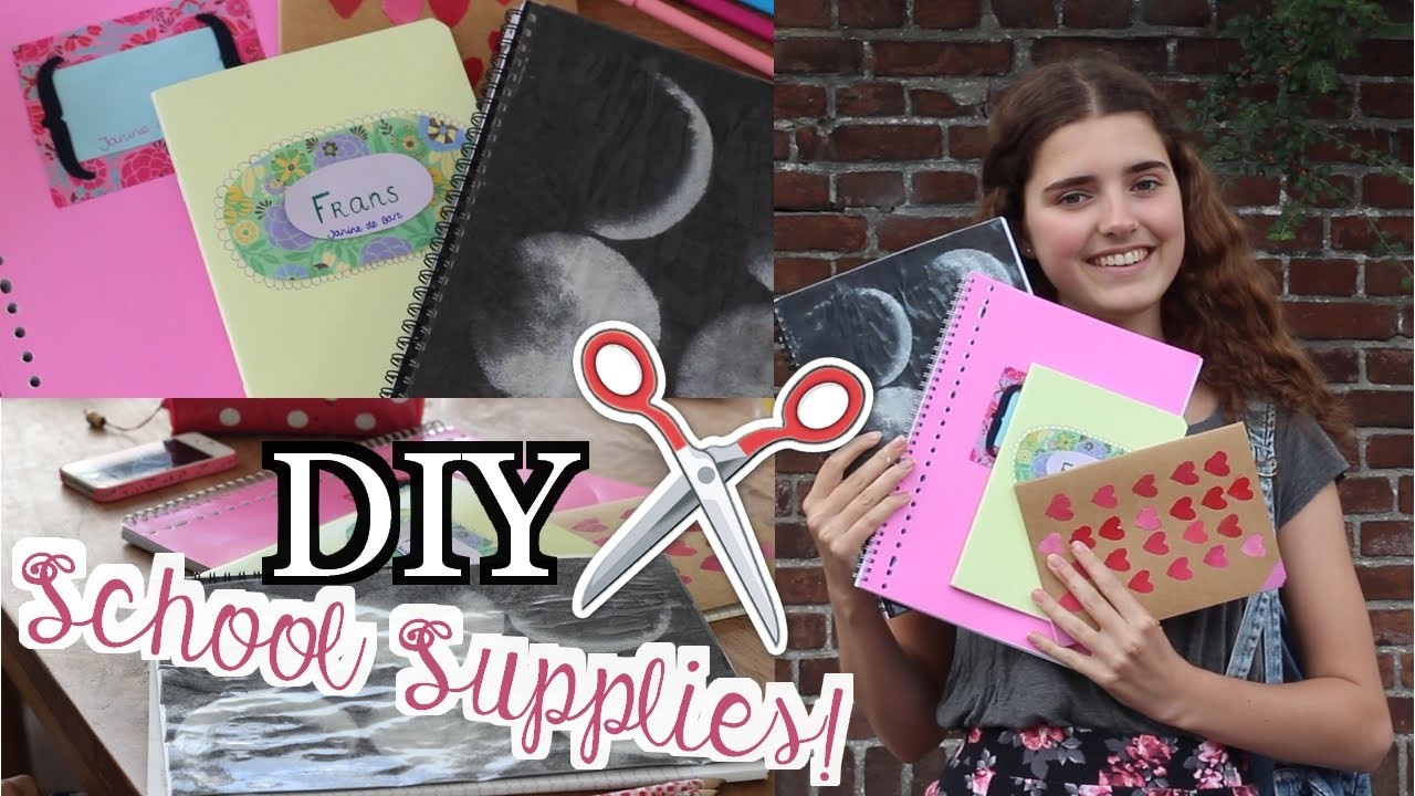 DIY: School Supplies! 3x Schriften | afashionwayoflife