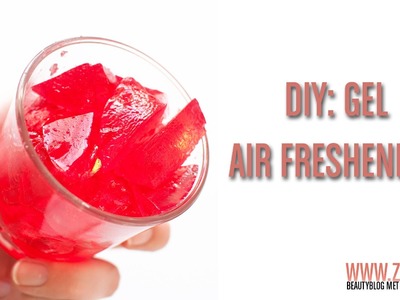 DIY gel air fresheners