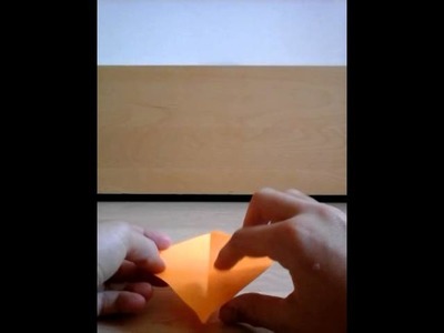 Diy origami hartje