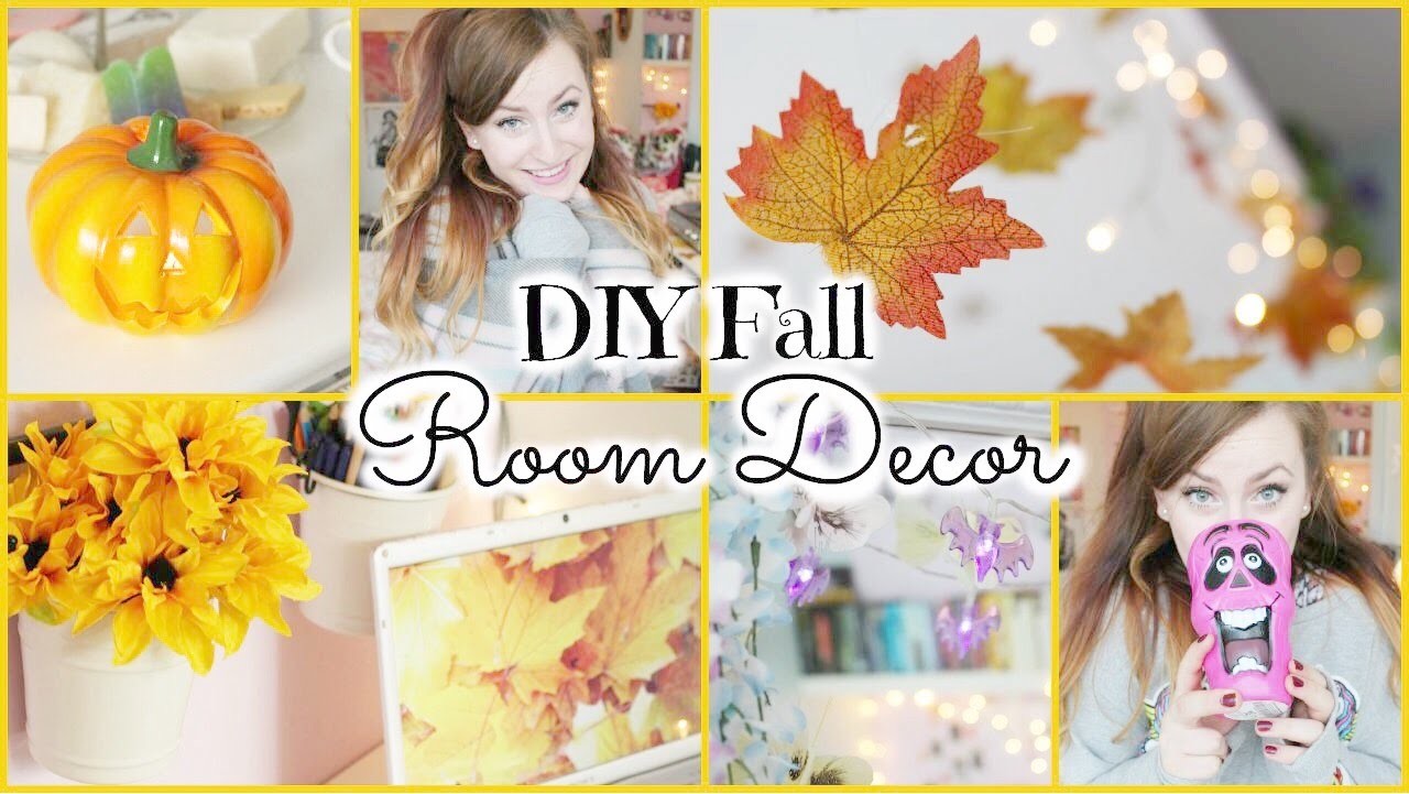 DIY Fall Room Decorations ♡