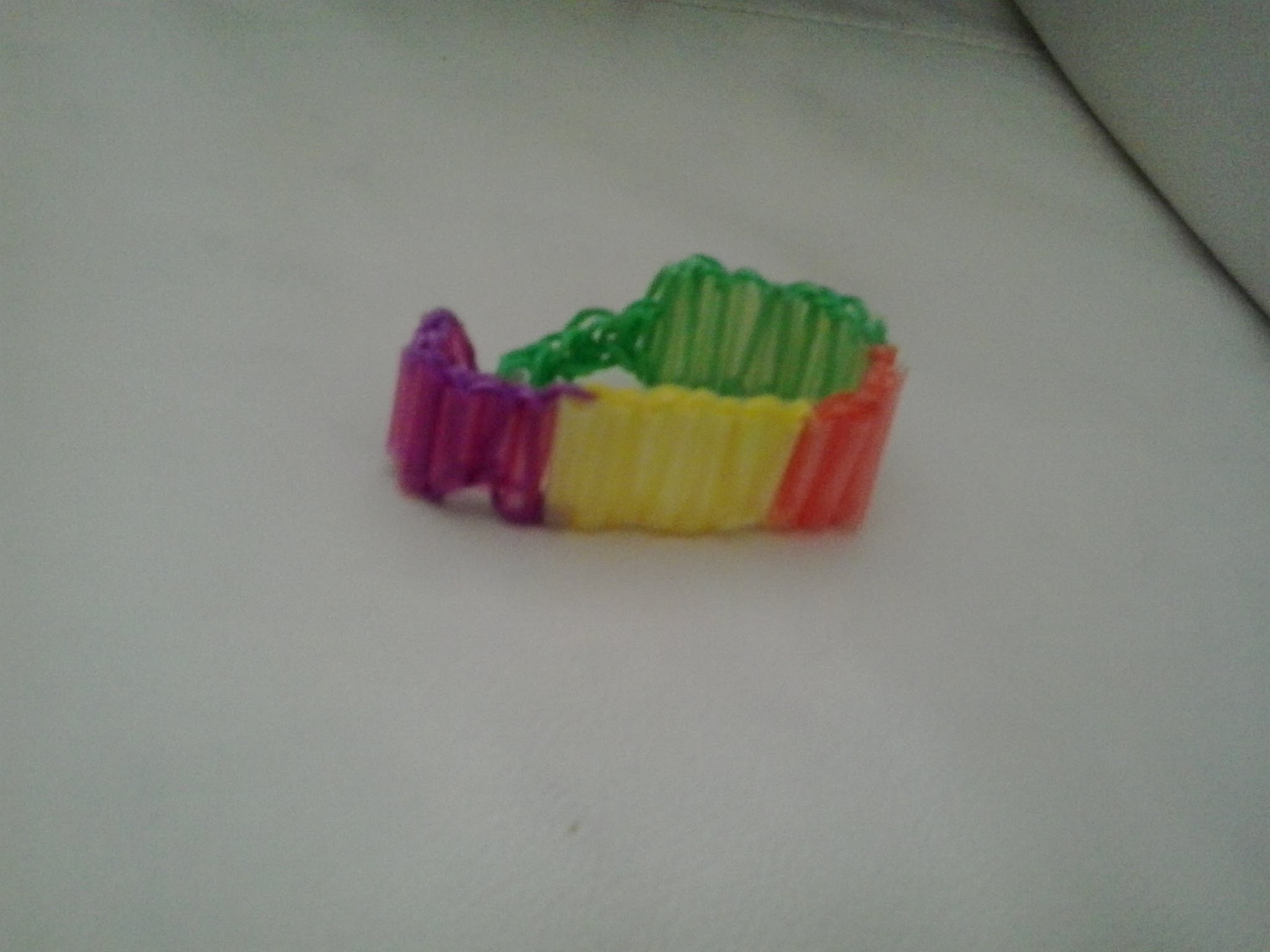 Rainbow loom Straw band bracelet nederlands
