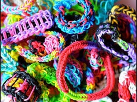 Rainbow Loom, armbandje