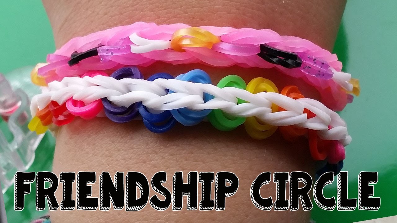 ♥ Rainbow Loom FRIENDSHIP CIRCLE Armband Nederlands ♥